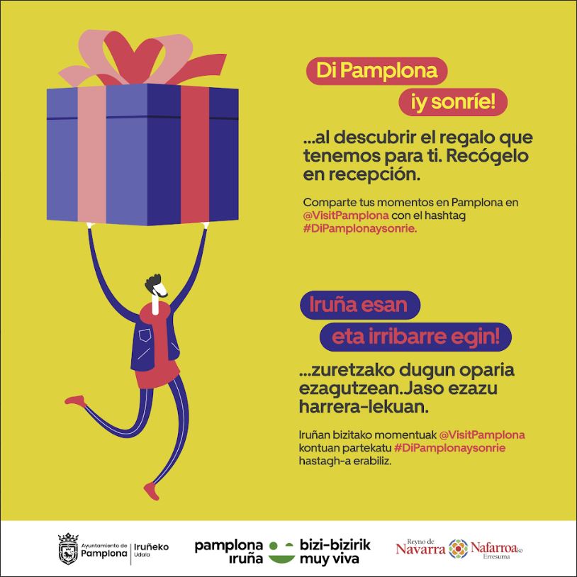 Visitas gratuitas a Pamplona por alojarte en el Hotel Villava